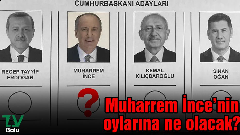 Muharrem İnce'nin oylarına ne olacak?