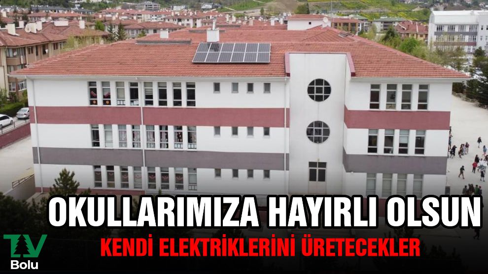 Okullarımıza hayırlı olsun
