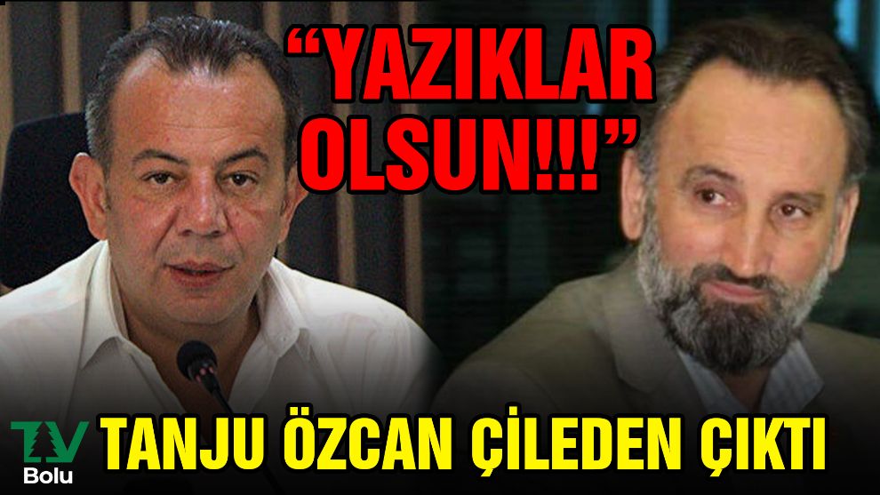 Tanju Özcan çileden çıktı 