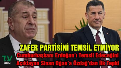 Cumhurbaşkanı Erdoğan'ı destekleyeceğini açıklayan Sinan Oğan'a Özdağ'dan ilk tepki: "Zafer Partisi'ni temsil etmiyor..!"