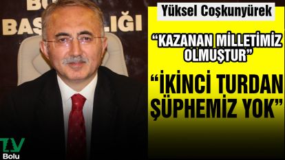 "Kazanan milletimiz olmuştur"