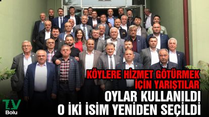 Oylar kullanıldı o iki isim yeniden seçildi