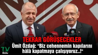 Ümit Özdağ: "Biz cehennemin kapılarını hâlâ kapatmaya çalışıyoruz..!"
