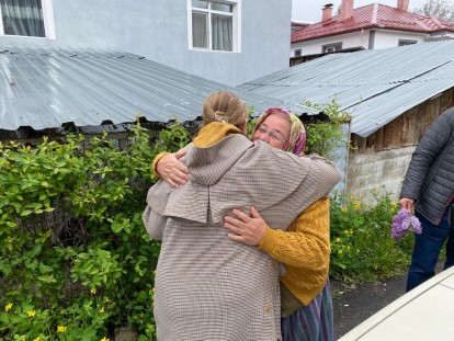 Baba ocağı Arzu Aydın'ı bağrına bastı