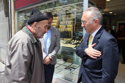 Coşkunyürek teşekkür ziyaretlerine başladı