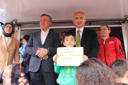 Coşkunyürek vatandaşı coşturdu