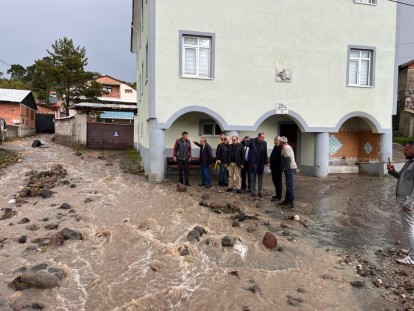 İsmail Akgül felaketi yerinde inceledi