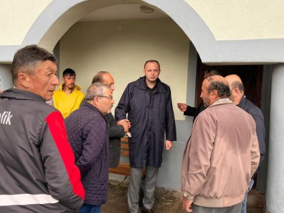 İsmail Akgül felaketi yerinde inceledi