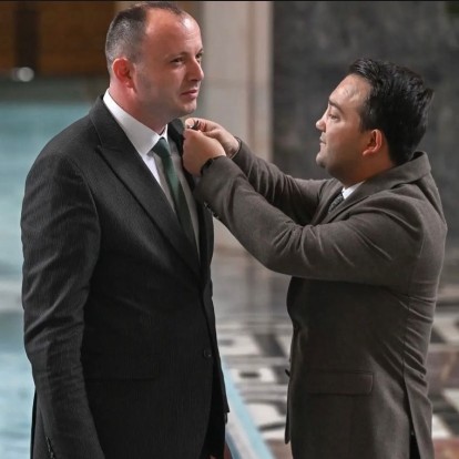 MHP Bolu Milletvekili İsmail Akgül mecliste kaydını yaptırdı