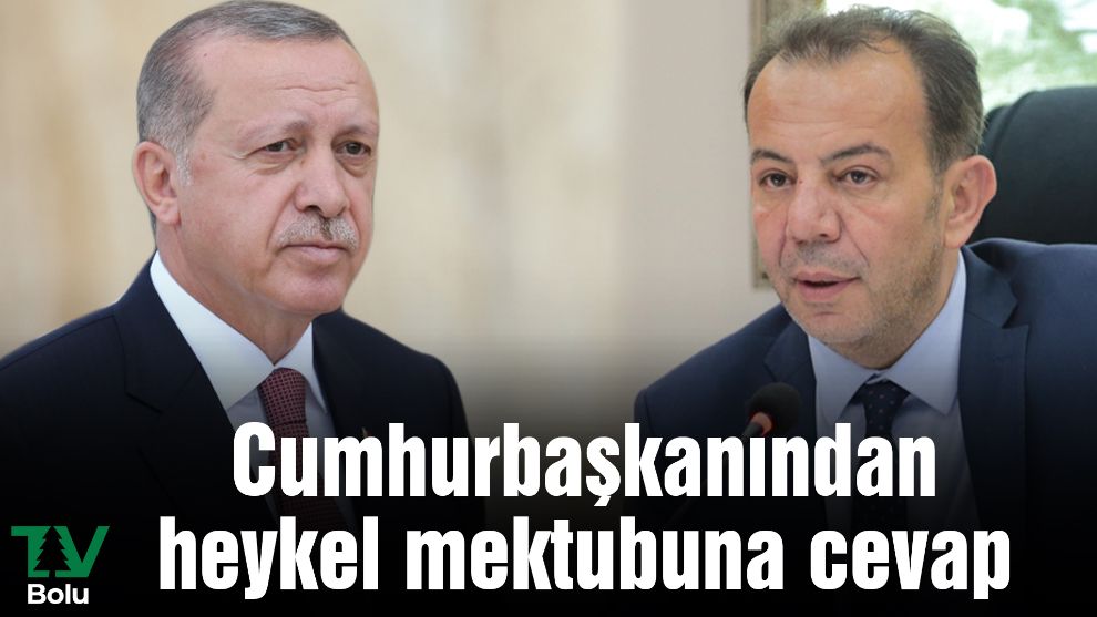 Cumhurbaşkanından heykel mektubuna cevap