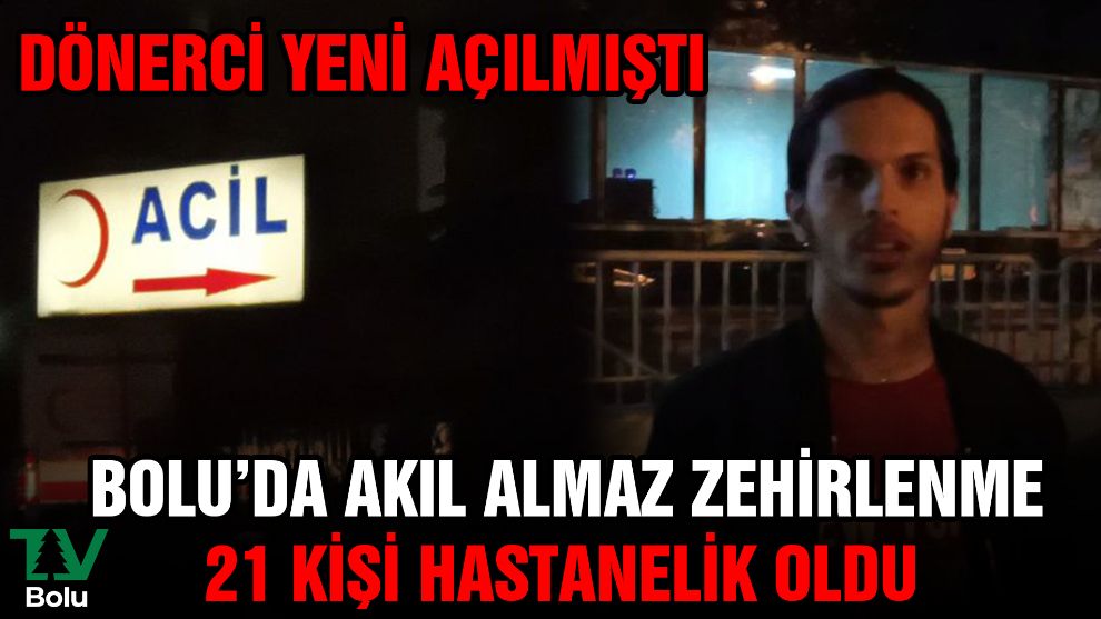 Dönercide akıl almaz zehirlenme