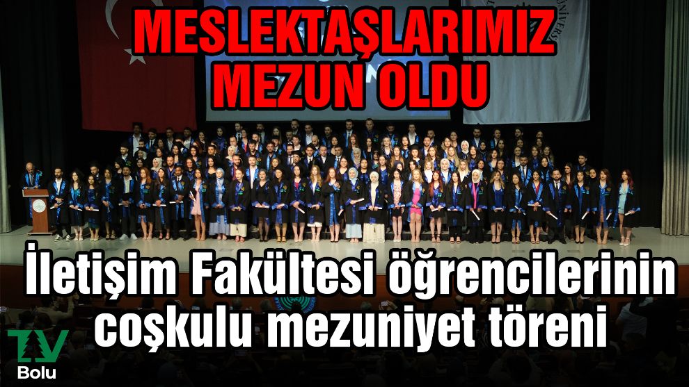 Meslektaşlarımız mezun oldu
