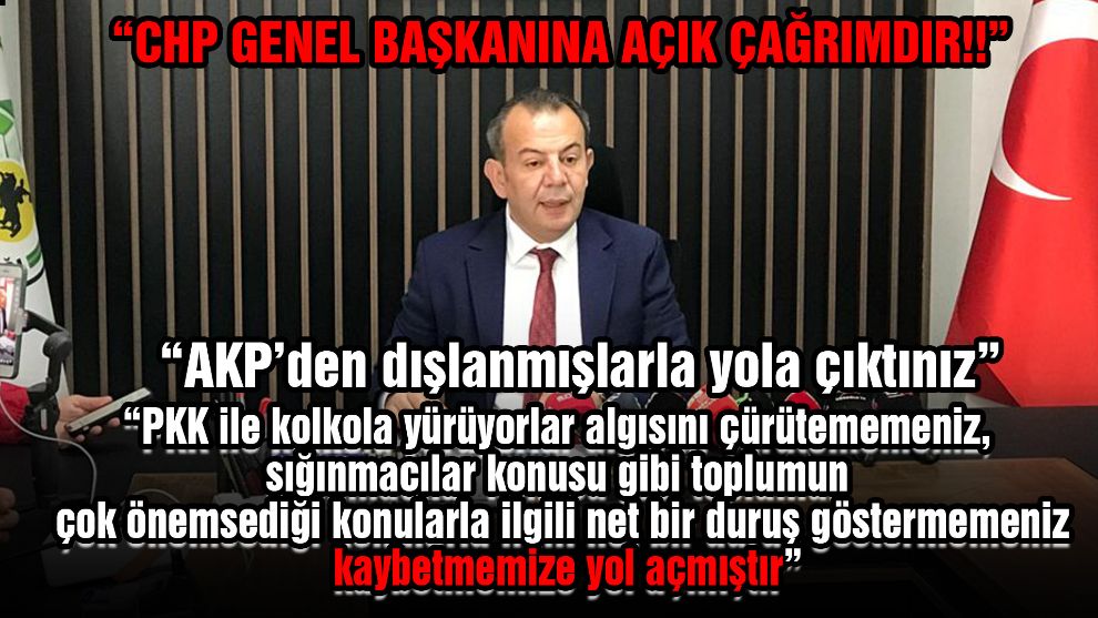 Tanju Özcan Kılıçdaroğlu'na seslendi 