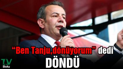 Tanju Özcan CHP'ye geri döndü