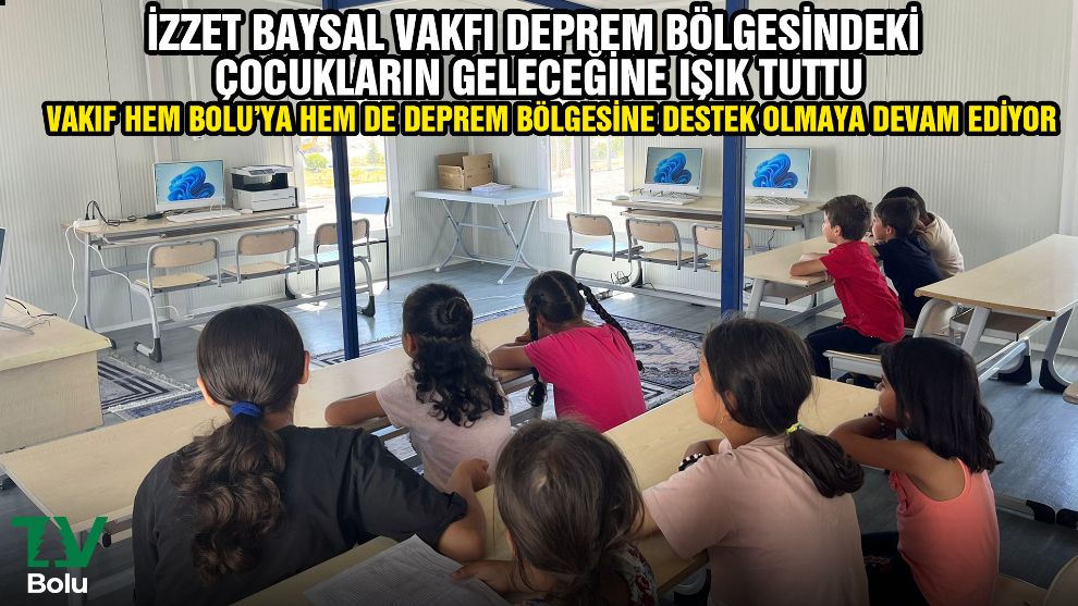 İzzet Baysal Vakfı sayesinde Bolu adı her yerde