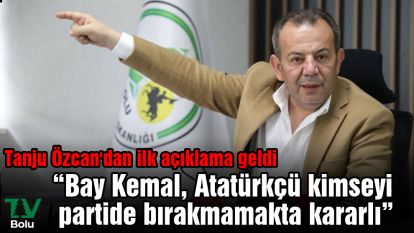CHP'den ihraç edilen Tanju Özcan'dan ilk açıklama geldi