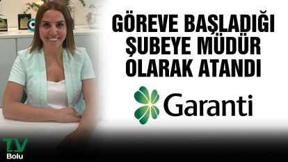 Göreve başladığı şubeye müdür olarak atandı