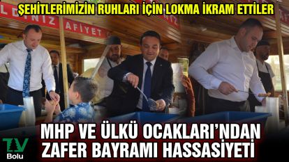 MHP ve Ülkü Ocakları'ndan Zafer Bayramı hassasiyeti