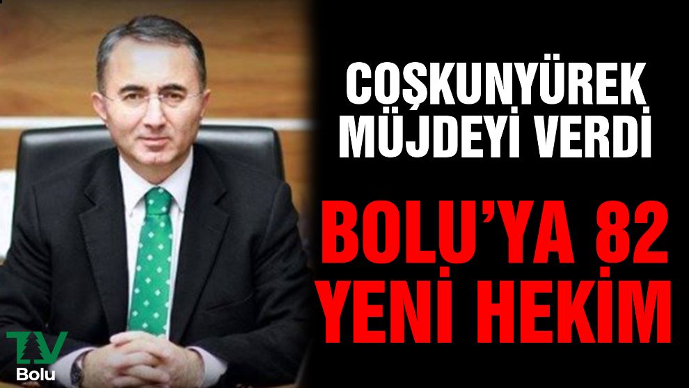 Bolu'ya 82 yeni hekim atandı