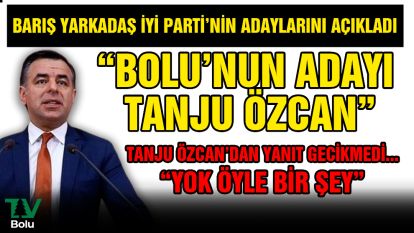Barış Yarkadaş, Tanju Özcan'ın İyi Parti'den aday olacağını iddia etti