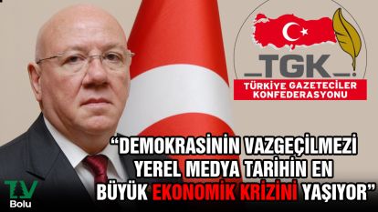 "Demokrasinin vazgeçilmezi yerel medya tarihin en büyük ekonomik krizini yaşıyor" 