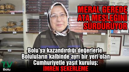 Meral Gerede ata mesleğini sürdürüyor