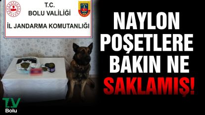 Naylon poşetlere bakın ne saklamış!
