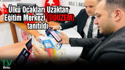 Ülkü Ocakları Uzaktan Eğitim Merkezi tanıtıldı