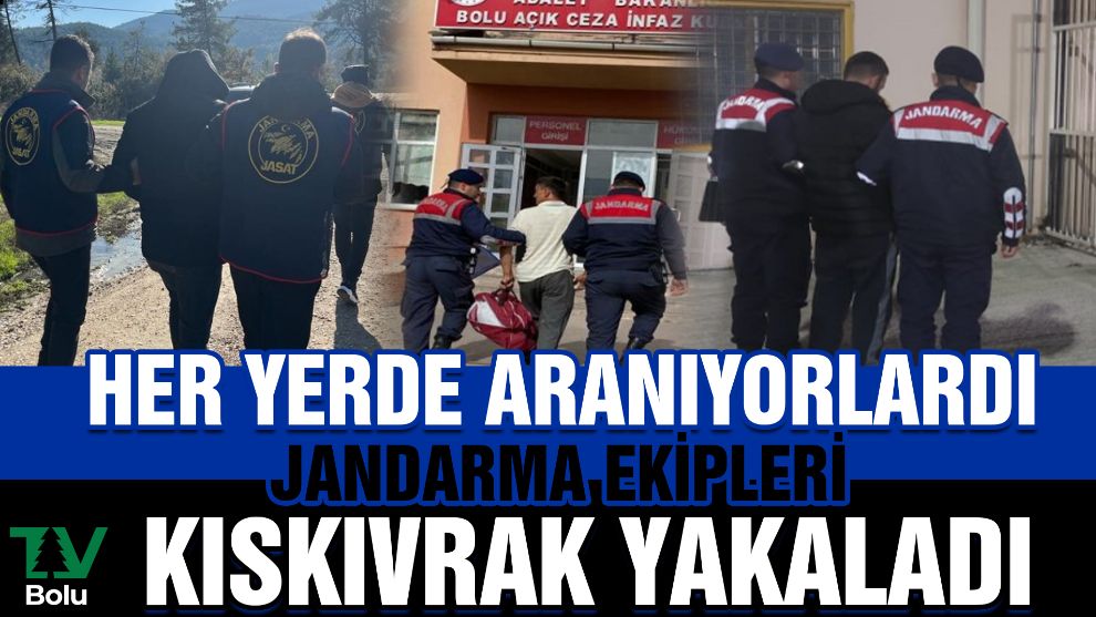 Her yerde aranıyorlardı... Jandarma ekipleri kıskıvrak yakaladı