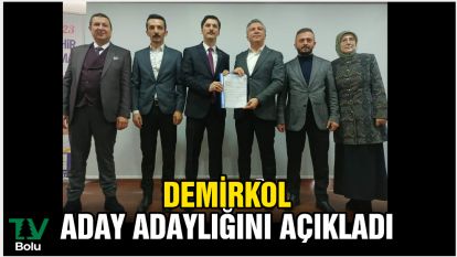 AK PARTİLİLER DEMİRKOL'U BAĞRINA BASTI