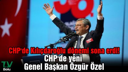 CHP'de Kılıçdaroğlu dönemi sona erdi! Delegeler 'değişim' dedi: CHP'de yeni Genel Başkan Özgür Özel...
