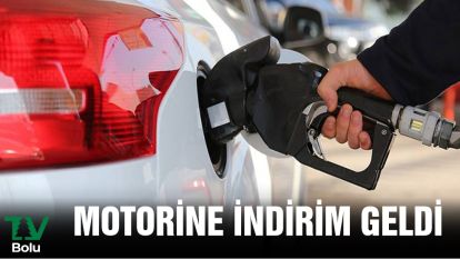 Motorine indirim yapıldı
