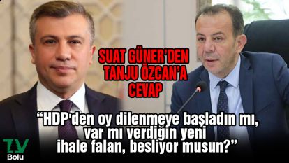 Suat Güner, Tanju Özcan'ın paylaşımına yorum yazarak cevap verdi