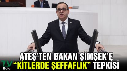 Ateş'ten Bakan Şimşek'e "Kitlelerde şeffaflık" tepkisi