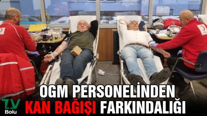 OGM personelinden kan bağışı farkındalığı