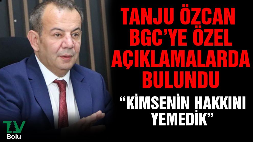 Tanju Özcan: 