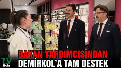 Bakan Yardımcısından Demirkol'a tam destek