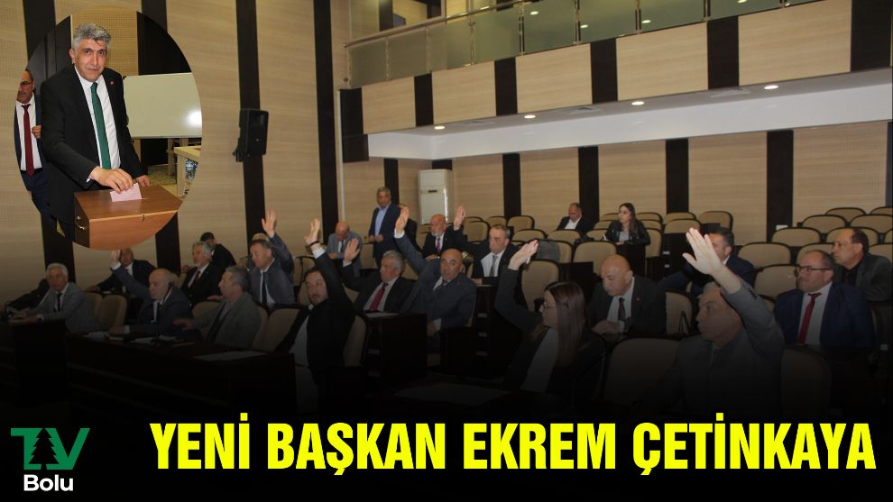 Yeni Başkan Ekrem Çetinkaya