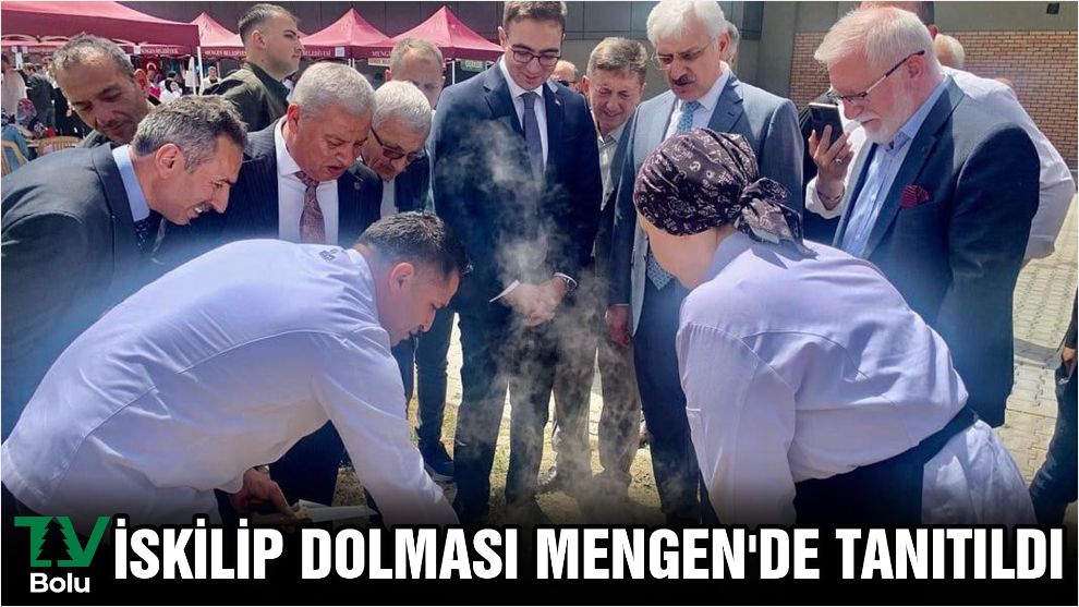 İskilip dolması Mengen'de tanıtıldı