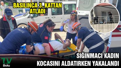 Bolu'da ihanet skandalı karısının yanında adamı yakaladı