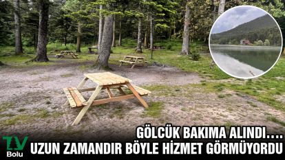 GÖLCÜK BAKIMA ALINDI…. UZUN ZAMANDIR BÖYLE HİZMET GÖRMÜYORDU