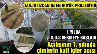 TANJU ÖZCAN'IN EN BÜYÜK PROJESİYDİ....1 YILDA S.O.S VERMEYE BAŞLADI.