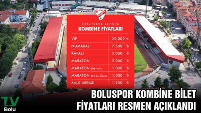BOLUSPOR KOMBİNE BİLET FİYATLARI RESMEN AÇIKLANDI
