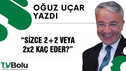 SİZCE 2+2 VEYA 2x2 KAÇ EDER?