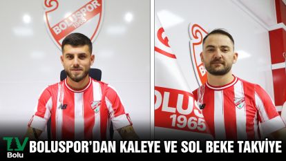 Boluspor'dan kaleye ve sol beke takviye
