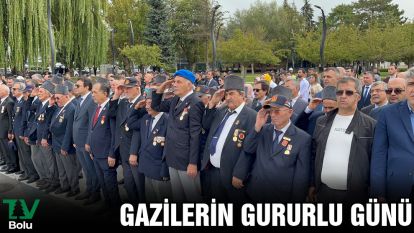 Gazilerin gururlu günü