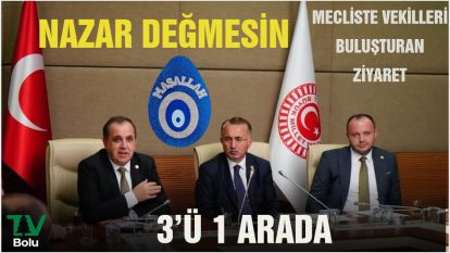 3'Ü 1 ARADA.... MECLİSTE VEKİLLERİ BULUŞTURAN ZİYARET... ÖZLEDİĞİMİZ KARELER TBMM'DEN GELDİ