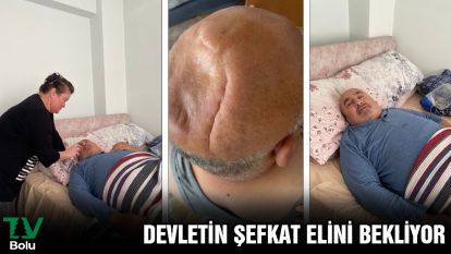 Devletin şefkat elini bekliyor