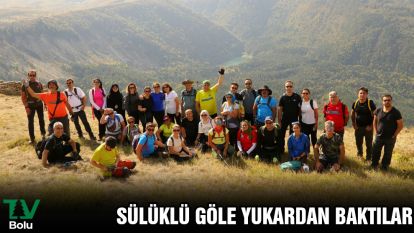 SÜLÜKLÜ GÖLE YUKARDAN BAKTILAR