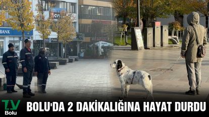 Bolu'da 2 dakikalığına hayat durdu